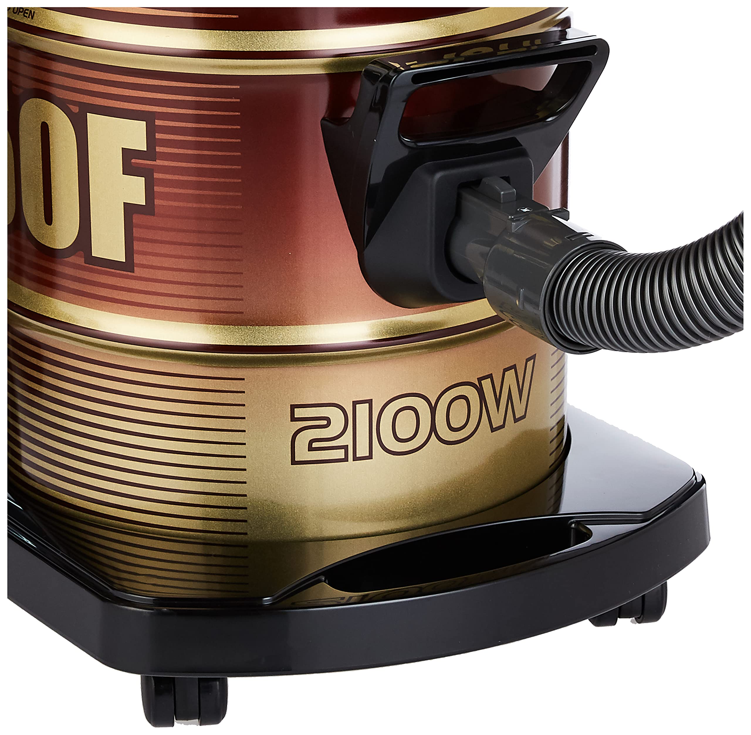 Hitachi Drum Vacuum Cleaner 2100 Watts, 18 Liters Tank Dust Capacity With 7.8M Extra Long Power Code, Removable & Washable Filter مكنسة برميل بقوة 2100 واط ولون احمر نبيذي من هيتاشي Hitachi Drum Vacuum Cleaner 2100 Watts, 18 Liters Tank Dust Capacity With 7.8M Extra Long Power Code, Removable & Washable Filter مكنسة برميل بقوة 2100 واط ولون احمر نبيذي من هيتاشي